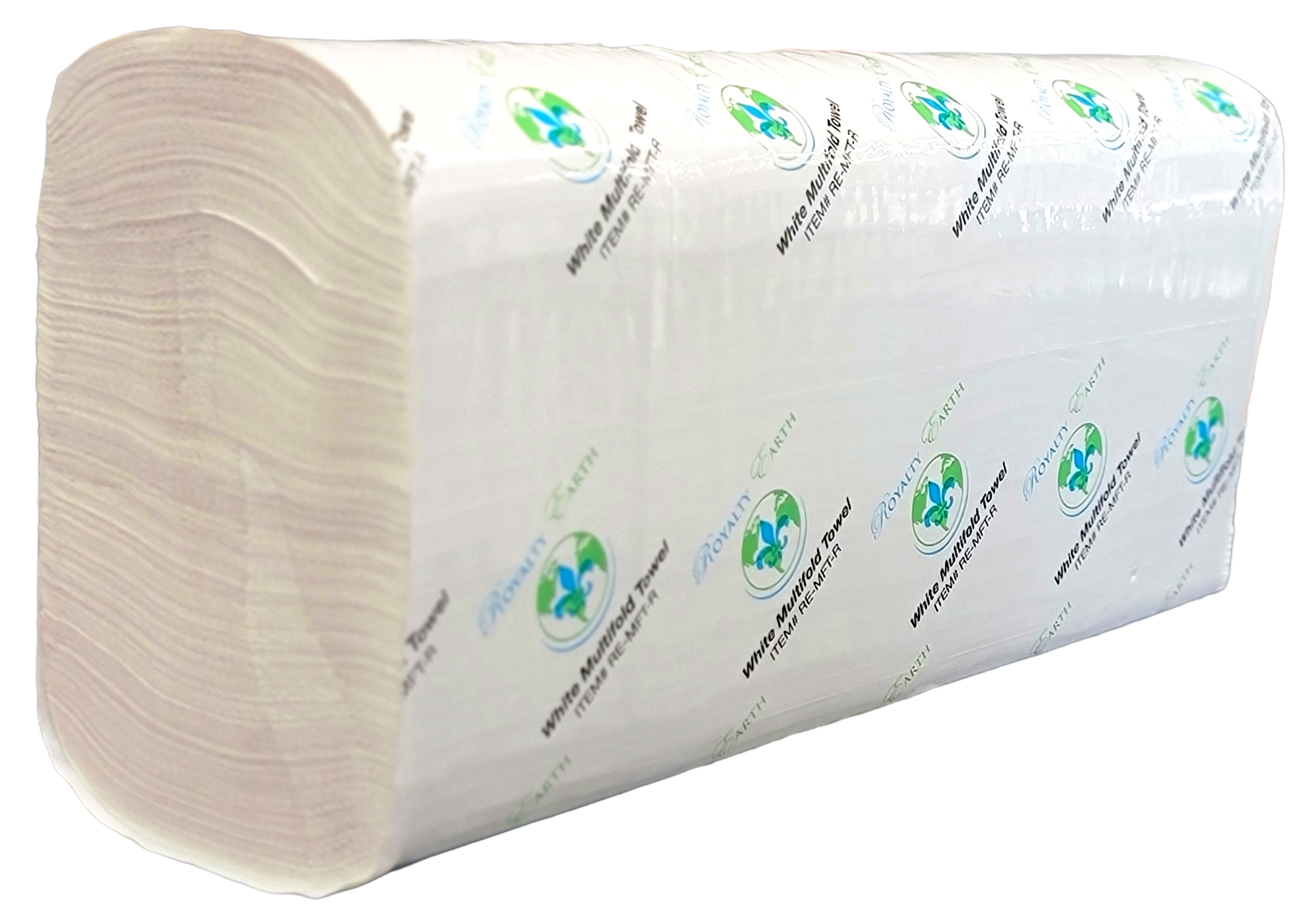 ROYALTY EARTH Multifold Paper Towels White