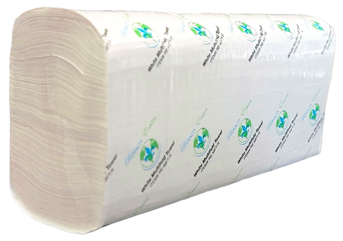 ROYALTY EARTH Multifold Paper Towels White